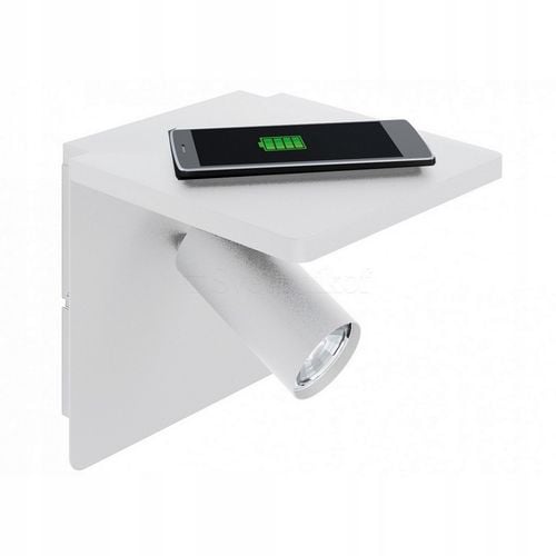 Kinkiet Eglo srebrny zintegrowane źródło LED 6 W na Arena.pl