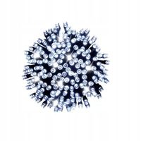 LAMPKI CHOINKOWE 200 LED ZEWNĘTRZNE WEWNĘTRZNE 20M OŚWIETLENIE ZIMNE