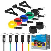Zestaw Gum Oporowych do Ćwiczeń 5-80kg Power Tube Set Ekspandery Rebel Active