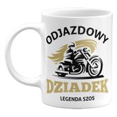 KUBEK ODJAZDOWY DZIADEK, PREZENT NA DZIEŃ DZIADKA 330ML