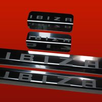 Listwa progowa SEAT IBIZA MK3 6L Stal nierdzewna 304 połysk 4szt