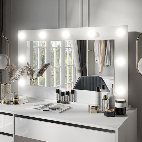 Lustro do makijażu wizażu wiszące stojące ! Oświetlenie w cenie !! na Arena.pl