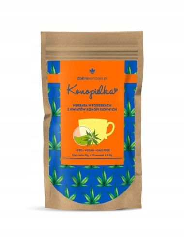 HERBATA KONOPNA NATURALNA 16g + GRATIS na Arena.pl