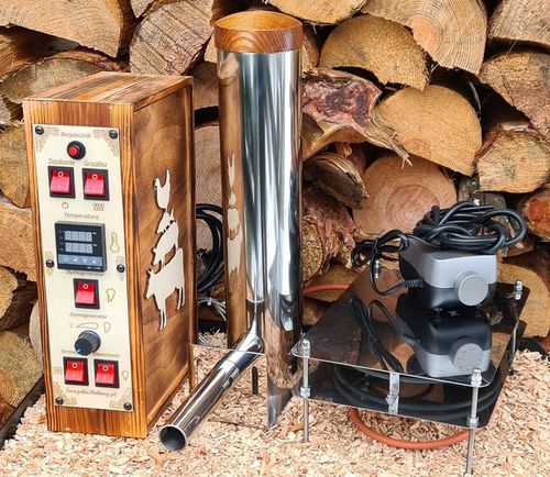 Grzałka do wędzarni 2,0 kW komplet taca + przewód na Arena.pl