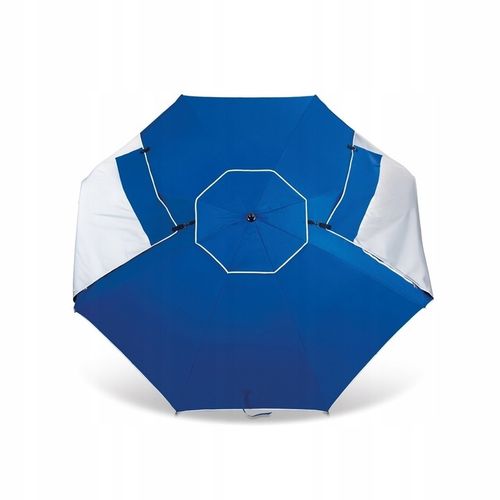 PARASOL PLAŻOWY Ogrodowy z POKROWCEM Niebieski DUŻY Tadar Deluxe XL 240 cm na Arena.pl