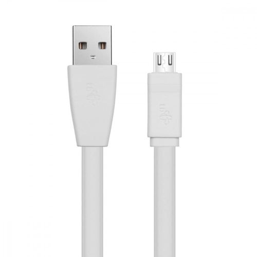 TB Kabel USB-Micro USB 1m. biały, płaski na Arena.pl