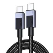 kabel ładujący ugreen usb-c to usb-c pd l512 (szary) 3m