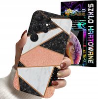 ETUI DO SAMSUNG S24 ULTRA - GEOMETRYCZNE WZORY DLA KOBIET PLECKI + SZKŁO