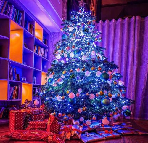 LAMPKI CHOINKOWE 1000 LED FLASH ZEWNĘTRZNE WEWNĘTRZNE ŚWIĘTA NIEBIESKIE na Arena.pl