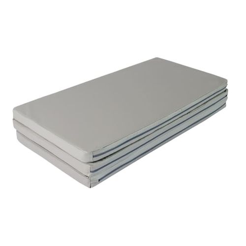 materac gimnastyczny Gamma 150x100 trzyczęściowy 8 cm szary na Arena.pl