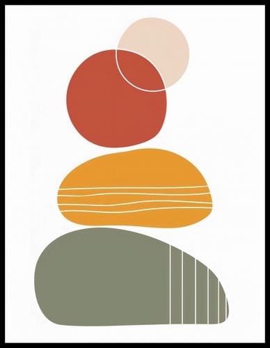 Plakat 50x65cm Formy w Równowadze na Arena.pl