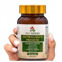 Astragalus Traganek Dzięgiel Chiński polisacharydy ligustylid 60 kaps.