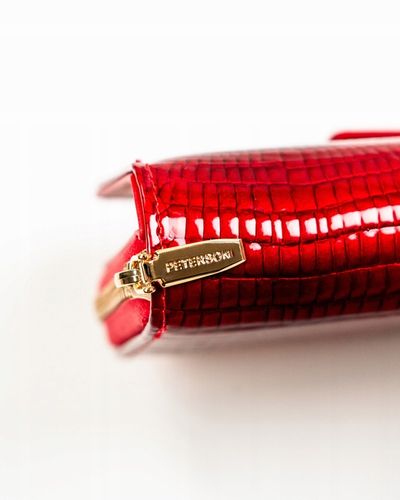 Portfel damski Peterson na zatrzask elegancki pojemny suwak na prezent na Arena.pl