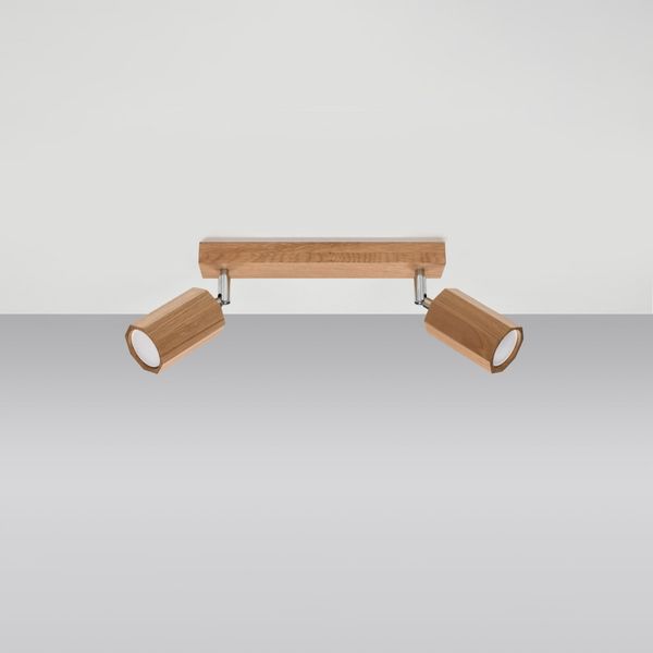 Plafon ZEKE 2 dąb zdjęcie 8