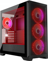 Obudowa Modecom Volcano Expanse S APEX ARGB MIDI ATX bez zasilacza Czarna