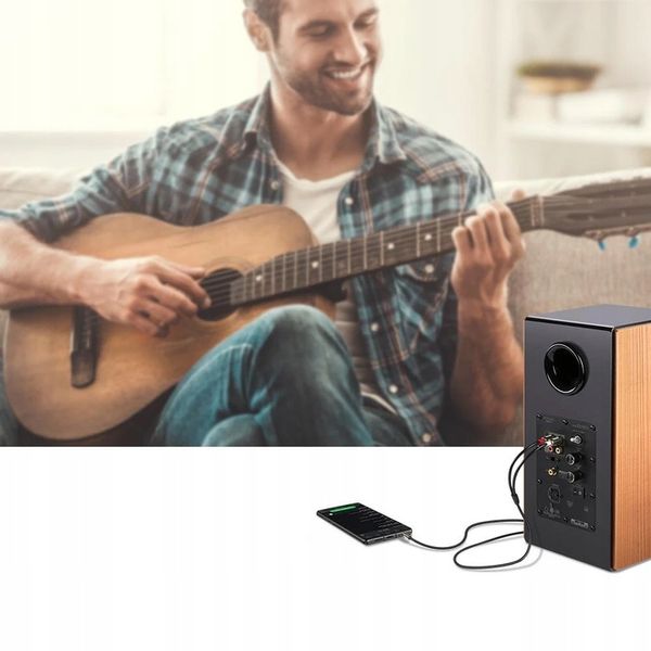 UGREEN KABEL PRZEWÓD AUDIO 3,5MM MINI JACK-2RCA 2M zdjęcie 6