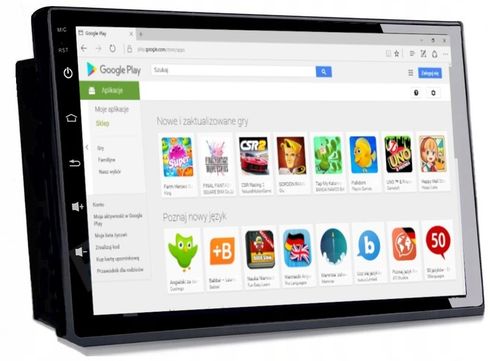 RADIO NAVI GPS 2DIN WiFI BLUETOOTH RDS CARPLAY ANDROID AUTO 4GB 64GB KAMERA na Arena.pl