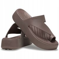 Crocs Wygodne Lekkie Damskie Buty Klapki Getaway Platform Toe Loop 39-40