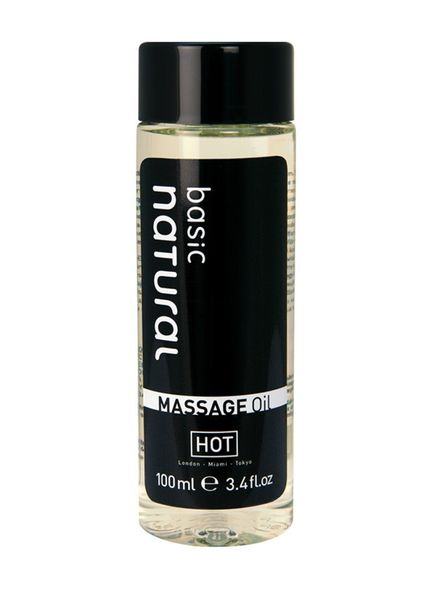 Zmysłowy Olejek Do Masażu Massage Oil - Basic Natural 100 Ml zdjęcie 1