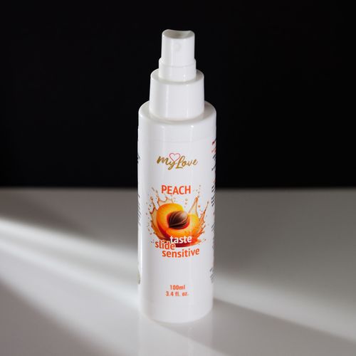 Żel Intymny Brzoskwinia - Mylove Taste Slide Sensitive Peach 100 Ml na Arena.pl