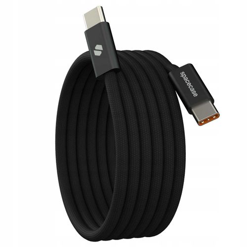 Spacecase Usb-C To Usb-C Magnetic Cable 1M 100W Cl06 Black na Arena.pl