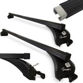 Uniwersalny bagażnik bazowy na relingi zintegrowane AMOS BOSS Belki Stalowe 107cm