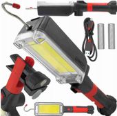 LAMPA LATARKA WARSZTATOWA LED COB Z MAGNESEM AKUMULATOR USB 700lm HAK 3W1