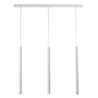 LAMPA wisząca YABU 7574 Shilo metalowa OPRAWA zwis LISTWA sufitowa sople tuby białe