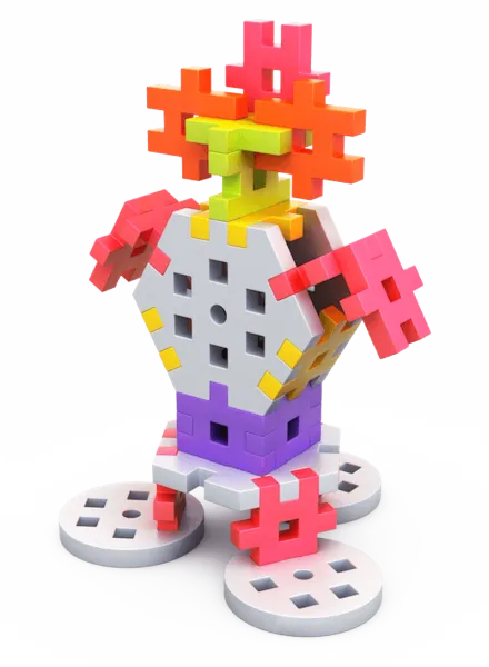 Klocki Meli Basic Constructor (100 elementów) zdjęcie 14