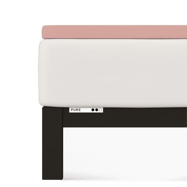 Prześcieradło Topper Schlafgut 120 x 200cm-130 x 220 cm Purple Mid 154 zdjęcie 1