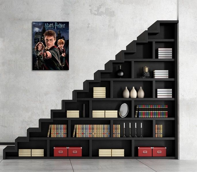 Harry Potter Harry Ron Hermione - Obraz na płótnie 30x40 cm zdjęcie 3