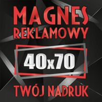 Magnesy reklamowe na samochód auto reklama magnetyczna 40x70cm