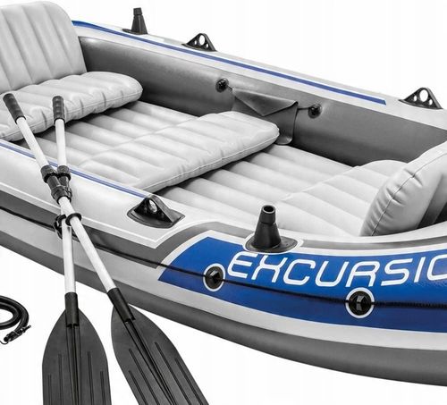 Łódź Intex 68325 EXCURSION 5 Set INTEX szary na Arena.pl