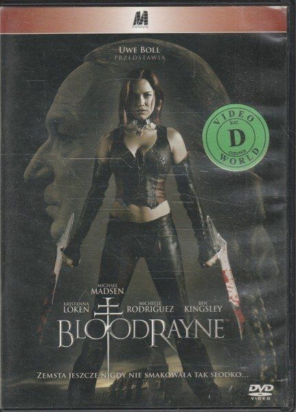 BloodRayne DVD  Uwe Boll zdjęcie 1
