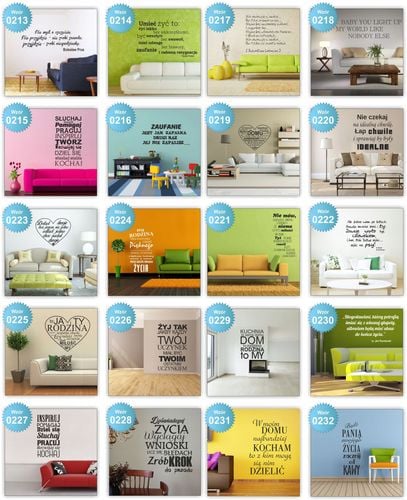 NAKLEJKA NAPIS zawsze całuj mnie na dobranoc HIT na Arena.pl