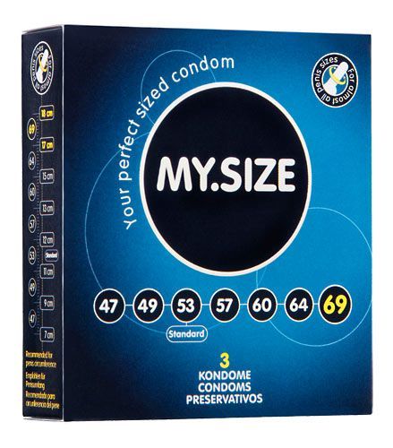 Prezerwatywy MY.SIZE 69 mm 3 szt. na Arena.pl
