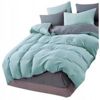 KOMPLET POŚCIELI 200x220 DWUSTRONNA ZESTAW MIŁA DELIKATNA DUŻO WZORÓW LUPE