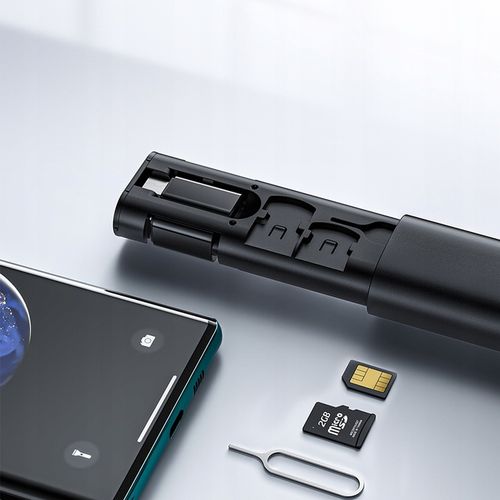 MCDODO PODRÓŻNY ZESTAW KABLI ADAPTERÓW USB DO TELEFONU KOMPUTERA Z ETUI 9W1 na Arena.pl