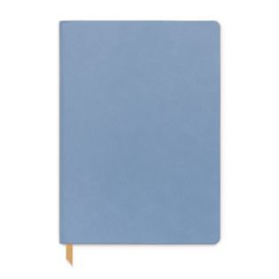 Notatnik 192 strony 'Vegan Suede Cornflower Blue' | DESIGNWORKS INK