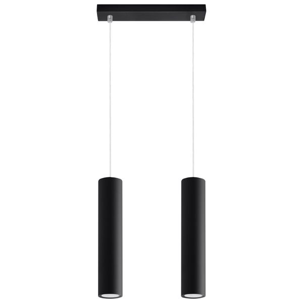 Lampa wisząca LAGOS 2 czarny zdjęcie 2