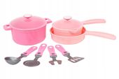 Zestaw Kuchenny Garnki Naczynia Patelnia 9 Elementów Dla Dzieci 75