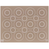 Mata silikonowa stolnica do pieczenia beżowa 41x31 225°C IKEA Baktradition