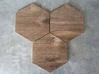 Płytki heksagonalne drewnopodobne PLASTER MIODU