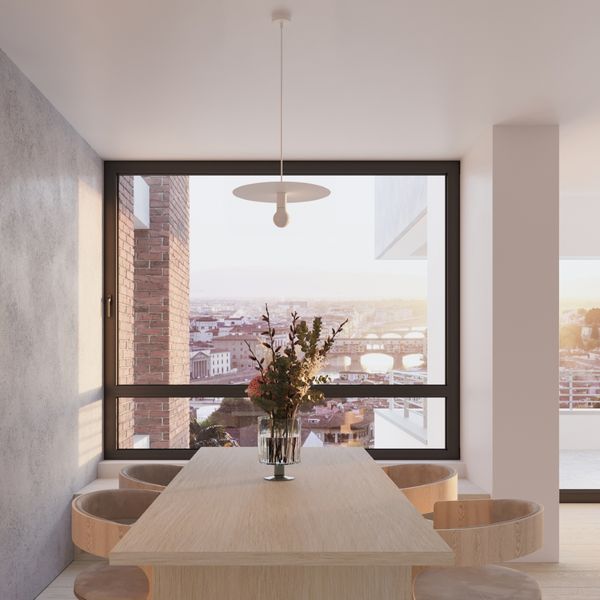 Lampa wisząca FLAVIO biała zdjęcie 7