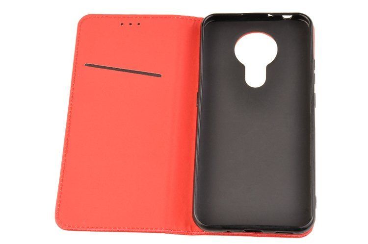 Etui Smart do Nokia 3.4 czerwony zdjęcie 3