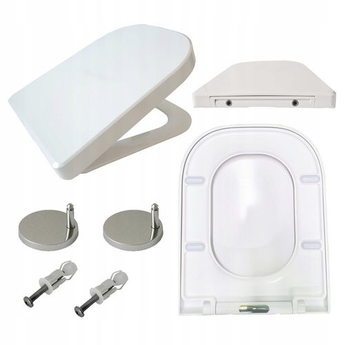 deska sedesowa WC do ROCA GAP wolnoopadająca twarda antybakteryjna na Arena.pl