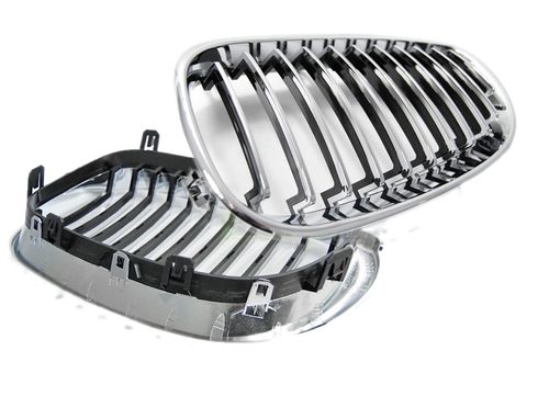GRILL NERKI BMW E60/E61 03-10 CHROME na Arena.pl