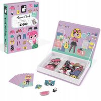 JANOD MAGNETIBOOK KOSTIUMY DZIEWCZYNKA Układanka magnetyczna puzzle