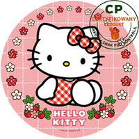 Opłatek na tort Hello Kitty