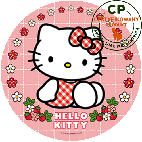 Opłatek na tort Hello Kitty zdjęcie 1